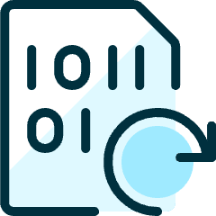 File Code Refresh Icon from Ultimate Duotone Set