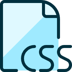 File Css 1 Icon from Ultimate Duotone Set
