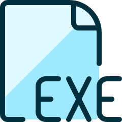 File Exe 1 Icon from Ultimate Duotone Set