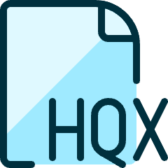 File Hqx 1 Icon from Ultimate Duotone Set