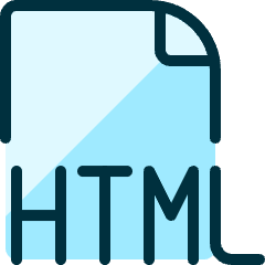 File Html 1 Icon from Ultimate Duotone Set