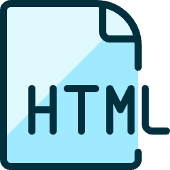 File Html Icon from Ultimate Duotone Set