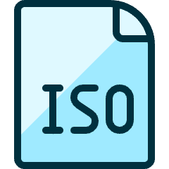 File Iso Icon from Ultimate Duotone Set