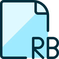 File Rb 1 Icon from Ultimate Duotone Set