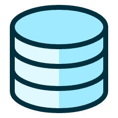 Database 2 Icon from Ultimate Duotone Set
