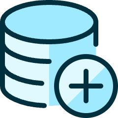 Database Add Icon from Ultimate Duotone Set