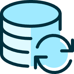 Database Sync Icon from Ultimate Duotone Set