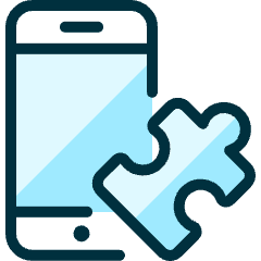 Module Phone Puzzle Icon from Ultimate Duotone Set
