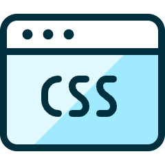 Programming Language Css Icon from Ultimate Duotone Set