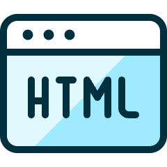 Programming Language Html Icon from Ultimate Duotone Set