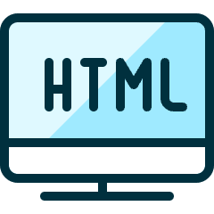 Programming Language Monitor Html Icon from Ultimate Duotone Set