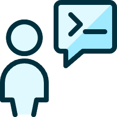 Programming User Chat Icon from Ultimate Duotone Set