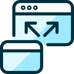Responsive Design Expand Icon from Ultimate Duotone Set