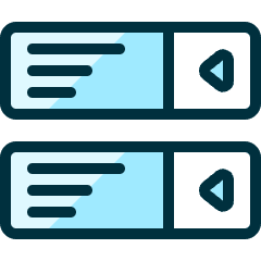 Ui Columns Icon from Ultimate Duotone Set