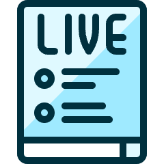 Webpage Live Icon from Ultimate Duotone Set