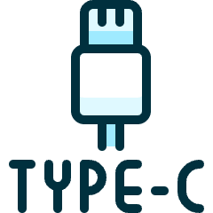 Usb Type C Icon from Ultimate Duotone Set