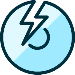 Cd Broken Icon from Ultimate Duotone Set