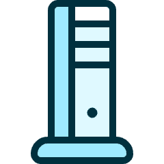 Desktop Computer 2 Icon from Ultimate Duotone Set