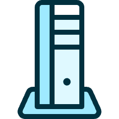 Desktop Computer 3 Icon from Ultimate Duotone Set