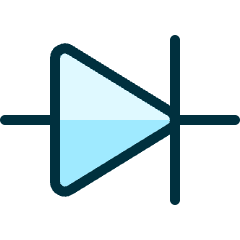 Electronics Diode Icon from Ultimate Duotone Set