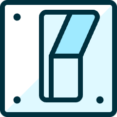 Electronics Rocker Switch Icon from Ultimate Duotone Set