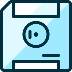 Floppy Disk 1 Icon from Ultimate Duotone Set