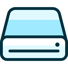 Hard Drive Icon from Ultimate Duotone Set