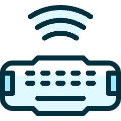 Keyboard Wireless Gaming Icon from Ultimate Duotone Set