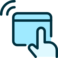Touchpad 1 Icon from Ultimate Duotone Set