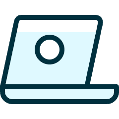 Laptop 2 Icon from Ultimate Duotone Set