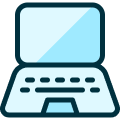 Laptop Icon from Ultimate Duotone Set