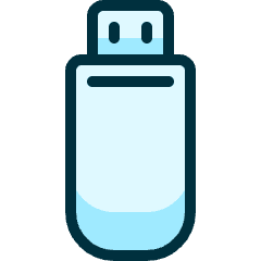 Flash Drive Icon from Ultimate Duotone Set