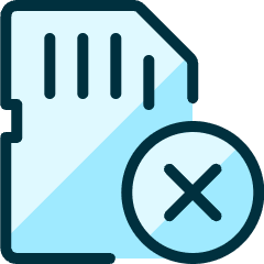Sd Card Remove Icon from Ultimate Duotone Set