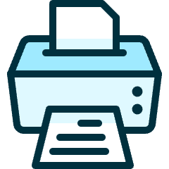 Printer Icon from Ultimate Duotone Set