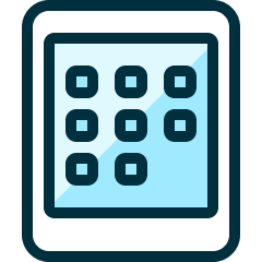 Tablet Icon from Ultimate Duotone Set