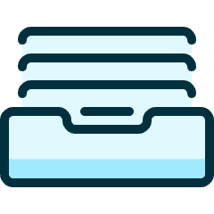 Archive Folder Icon from Ultimate Duotone Set