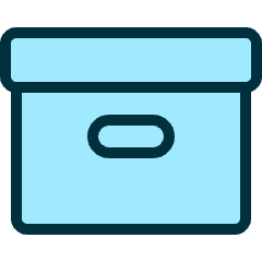 Archive Icon from Ultimate Duotone Set