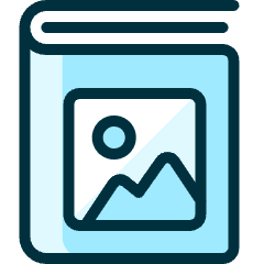 Book Image Icon from Ultimate Duotone Set