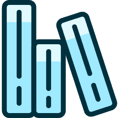 Book Library Icon from Ultimate Duotone Set