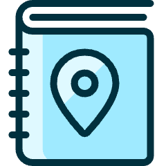 Book Pin Icon from Ultimate Duotone Set