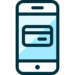Phone Action Credit Card Icon from Ultimate Duotone Set