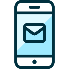 Phone Action Email Icon from Ultimate Duotone Set