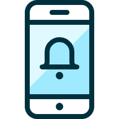 Phone Action Ring Icon from Ultimate Duotone Set