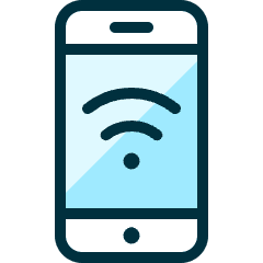 Phone Action Wifi Icon from Ultimate Duotone Set