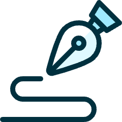 Content Ink Pen Write Icon from Ultimate Duotone Set