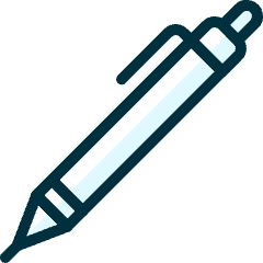 Content Pen 4 Icon from Ultimate Duotone Set