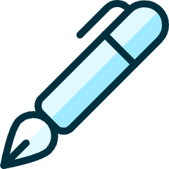 Content Pen Icon from Ultimate Duotone Set