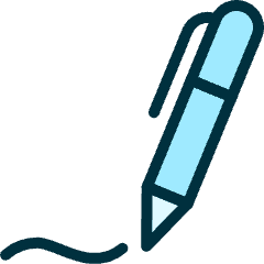 Content Pen Write 1 Icon from Ultimate Duotone Set