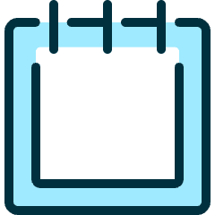 Notes Calendar Icon from Ultimate Duotone Set