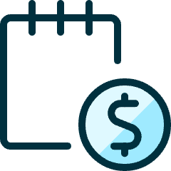 Notes Cash Icon from Ultimate Duotone Set